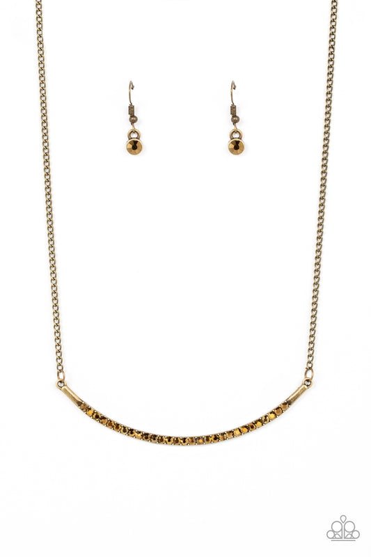 Collar Poppin Sparkle - Brass